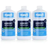 mediPOOL Poolpflege mediPOOL Algenschutz 1L - Verhinderung von Algenwachstum (3er Pack)