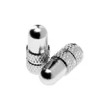 Deity Ventilkappen Presta Ventilkappe silber