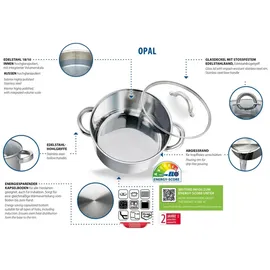 ELO Opal Fleischtopf 24 cm rund