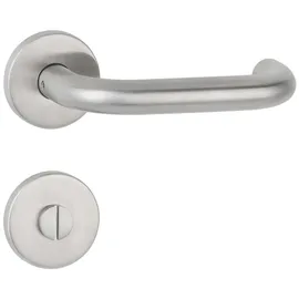Hermat Drückergarnitur BASIC 01 WC rot/weiß 1801