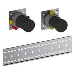 Keuco Grundkörper-Set 59953003170 für Thermostatarmatur, für 3 Verbraucher