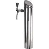 ich-zapfe Tower matt gebürstet 1-leitig