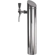 ich-zapfe Tower matt gebürstet 1-leitig