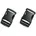 SR-Buckle 20mm 040 black Schwarz