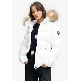 Superdry Fuji Belted Damen. Kapuzenjacke weiß S