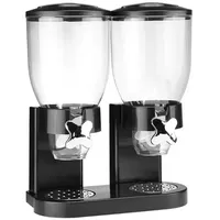 Gravidus praktischer Müslispender mit 2 Behältern je 3,5 Liter