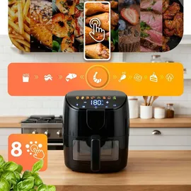 Berdsen Heißluftfritteuse 4L Bd-658 schwarz