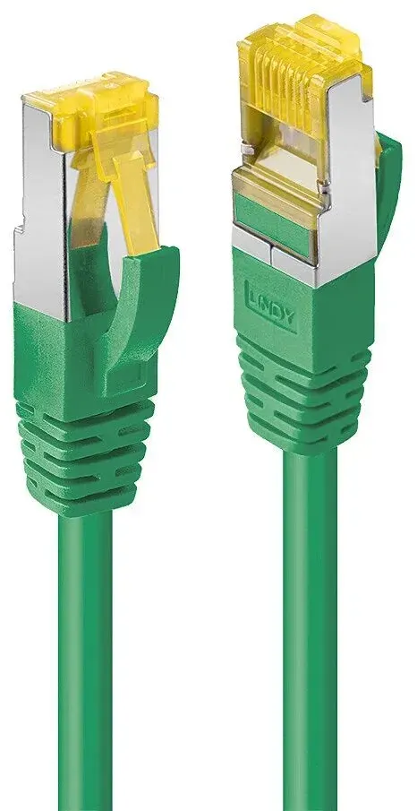 Lindy 0.3m RJ45 S/FTP LSZH Cable, Grün
