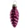 Trendline Glas-Tannenzapfen magnolienrosa 6 cm, 12 Stück