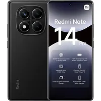 Xiaomi Redmi Note 14 Pro 4G 12 GB RAM 512 GB Midnight Black