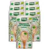 BioBio Basmati Naturreis 500 g, 7er Pack