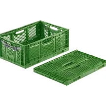 Westfalia Klappbox 60x40x23cm durchbrochen grün