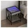 vidaXL Nachtschrank mit Infinity-LED 40 x 40 x 49 cm Grau