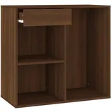 vidaXL Kosmetikschrank Braun Eichen-Optik 80x40x75 cm Holzwerkstoff