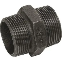 Buderus Doppelnippel TG Nr. 280 schwarz