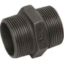 Buderus Doppelnippel TG Nr. 280 schwarz