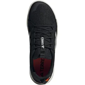 adidas Terrex Boat Climacool Wanderschuhe - Core Black / Chalk White / Semi Impact Orange - EU 43 1/3
