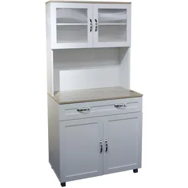 Hti-Living Küchenbuffet Blanca Weiß