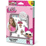 SES Creative L.O.L. Metallische Tattoos, Temporäre Kindertattoos