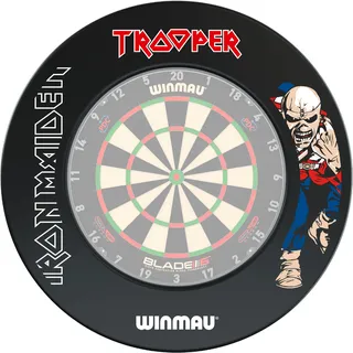 WINMAU Iron Maiden Trooper Design Dartscheibe Surround