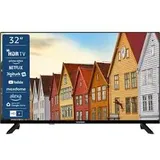 Telefunken D32H750N1CWI LCD-TV 80 cm 32 Zoll EEK E (A - G) CI+, DVB-C, DVB-S2, DVB-T2, HD ready Schwarz