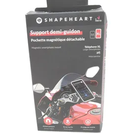 Shapeheart französische Innovation, Telefonhalterung Sportmotorräder Lenkerhälften. Handyhalterung für Sportmotorräder, Anti-Vibration, wetterfest universell einsetzbar