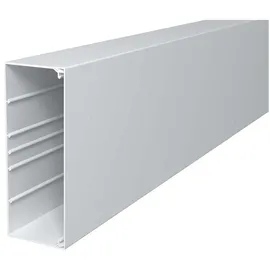 OBO Bettermann Vertr Wand+Deckenkanal m.Obert. 80x210mm,PVC WDK80210RW