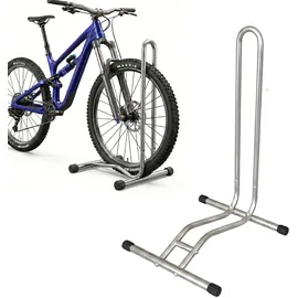 Relaxdays Fahrradständer bis 29 Zoll Schwarz/Silber