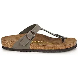 Birkenstock Gizeh Birko-Flor Nubuk stone 44
