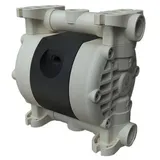 Druckluft-Doppelmembranpumpe Microboxer P-MTIT - Santoprene - Gehäuse aus Polypropylen - 35 l/min - 8 bar
