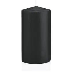 Wiedemann Kerzen Stumpenkerzen Schwarz 100 x Ø 40 mm, 24 Stück, Kerzen in RAL Kerzengüte Qualität