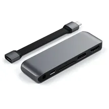 Satechi USB-C Mobile Pro Hub SD Space Grau