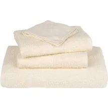 vidaXL Saunatuch 80 x 200 cm creme 2 St.