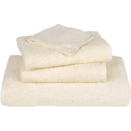 vidaXL Saunatuch 80 x 200 cm creme 2 St.