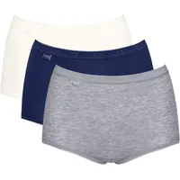 SLOGGI Maxislip 3 St. Blau/Grau 48