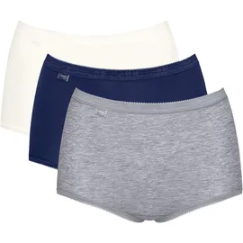 SLOGGI Maxislip 3 St. Blau/Grau 48