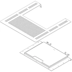 Buderus Abdeckung komplett, 8732920438 8732920438