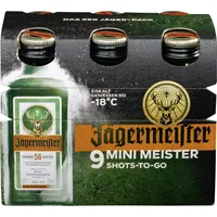 Jägermeister 9 x 0,02l