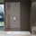 doporro Duschwand Walk-In Dusche Duschtrennwand 70x100cm mit rechteckigem Stabilisator Eckdusche aus 8mm ESG-Sicherheitsglas Klarglas inkl.