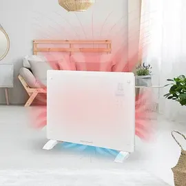 ProfiCare PC-GKH 3118, Elektrischer Quarz-Raumheizer, Quarzglas, 24 h,