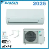 Daikin ATXF25F/ARXF25F Klimaanlage + Halterung 9000 Btu 2025 Wi-Fi A+
