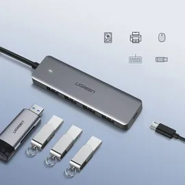 UGREEN USB 3.0 A 4 Ports), HUB