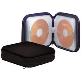 Q-Connect CD-Wallet für 24 CDs schwarz