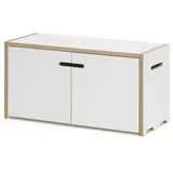 Tojo Hochstapler Aktenregal 76 x 32 x 38,3 cm weiß