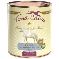 Terra Canis Pferd mit Amaranth, Pfirsich & roter Beete 6 x 800 g