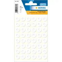 Herma Verstärkungsringe weiß D:12mm 4008705058162 Herma 240 Stück,