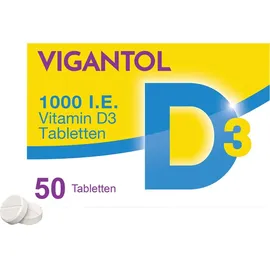 VIGANTOL 1.000 I.E. Vitamin D3 Tabletten 50 St.