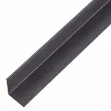 GAH Alberts Alberts Winkelprofil, Gleichsch., Alu schwarz eloxiert, 20 x 20 X 1,0 mm, 1 m, Aluprofil, Kantenschutz