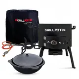 Grillpeter Utschak Nurlan Ø45 cm schwarz