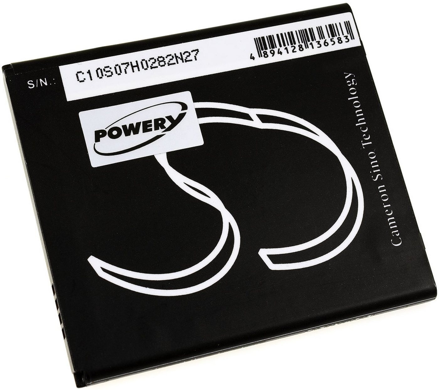 Powery Akku für Asus X00ADA Smartphone-Akku 1900 mAh (3.8 V) schwarz